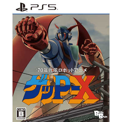 BLISSBRAIN PS5ゲームソフト 70年代風ロボットアニメ ゲッP-X ELJM