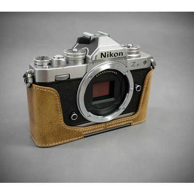 LIMS ニコン Zfc用ハーフケース クラシックタイプ ブラウン NK