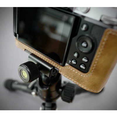 LIMS ニコン Zfc用ハーフケース クラシックタイプ ブラウン NK