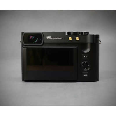 【新品、元箱付き】Leica ライカ Q3用 サムレスト ブラック ライカ [新品]Leica Q3 ブラック(19081) コンパクトデジタル