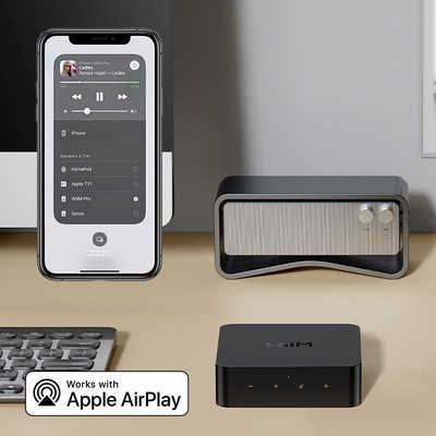 WIIM マルチロールオーディオストリーマー Voice Remote付モデル WiiM