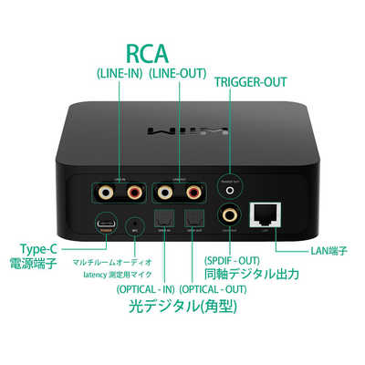 WIIM マルチロールオーディオストリーマー Voice Remote付モデル WiiM