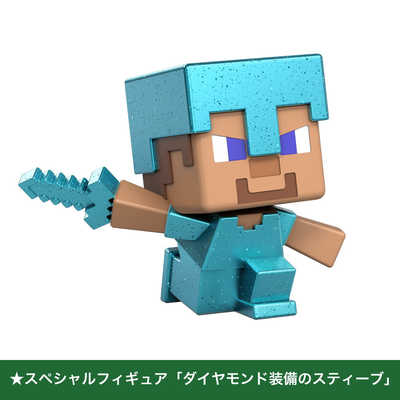 マテル HXT64 マインクラフト スポーンエッグ ミニフィギュア D