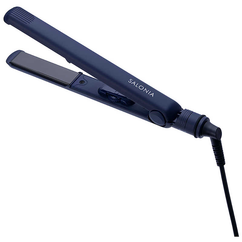 サロニア サロニア ストレートヘアアイロン 24mm/120℃～230℃ [交流(コード)式] ネイビー SL-004SNV24 SL-004SNV24
