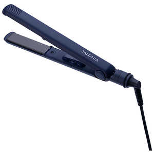 サロニア ストレートヘアアイロン 24mm/120℃～230℃ [交流(コード)式] ネイビー SL-004SNV24