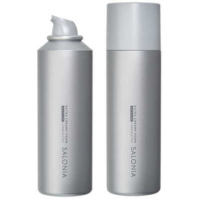 SALONIA イオンフェイシャルブラシ × エクストラクリーミーフォーム