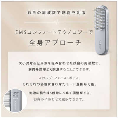 EMSリフトブラシ｜SALONIAの口コミ - 頭皮・表情筋・ボディの