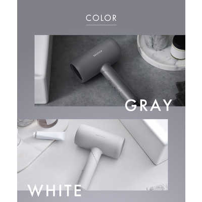 サロニア SALONIA スムースシャインドライヤー グレー SAL23209GR の