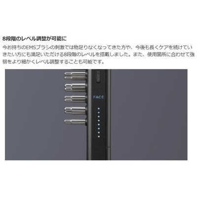 サロニア SALONIA EMSリフトブラシ 3Dケア ［EMS美顔器 /国内・海外