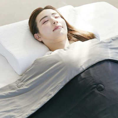 ヒツジのいらないかけ布団 - アイス・ブレイク NEO - (ブラック シングル