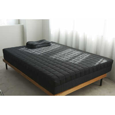 太陽 ヒツジのいらないマットレス 匠 ブラック ダブルサイズ HTM004DB