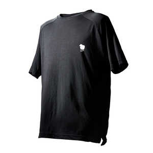 太陽 ヒツジのいらないスリープウェア (シャツ) レディース フリーサイズ ブラック HTWEAR-S-001W