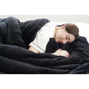 太陽 ヒツジのいらないかけ布団 ファイヤーブースト 暖 ダブル ブラック HTF-008-BK-DB