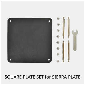 5050WORKSHOP アウトドア用品 オプションパーツ STAND SERIES PARTS SQUARE PLATE SET for SIERRA PLATE TR014-5WS-4342 5050WORKSHOP アウトドア用品 オプションパーツ STAND SERIES PARTS SQUARE PLATE SET for SIERRA PLATE TR014-5WS-4342