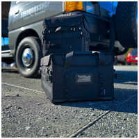 5050WORKSHOP アウトドア用品 収納ケース FOLDING BOXBAG 60L BLACK