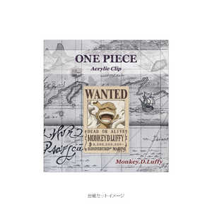 ジェイエム ONEPIECE新手配書 アクリルクリップ ルフィ OP24TAC01 ジェイエム ONEPIECE新手配書 アクリルクリップ ルフィ OP24TAC01