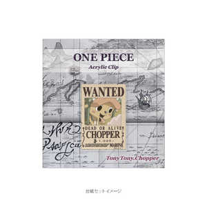 ジェイエム ONEPIECE新手配書 アクリルクリップ チョッパー OP24TAC06 ジェイエム ONEPIECE新手配書 アクリルクリップ チョッパー OP24TAC06