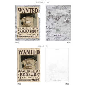 ジェイエム ONEPIECE新手配書 A6クリアファイル&ポストカードセット ゾロ OP24TPC02 ジェイエム ONEPIECE新手配書 A6クリアファイル&ポストカードセット ゾロ OP24TPC02