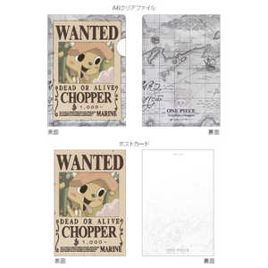 ジェイエム ONEPIECE新手配書 A6クリアファイル&ポストカードセット チョッパー OP24TPC06 ジェイエム ONEPIECE新手配書 A6クリアファイル&ポストカードセット チョッパー OP24TPC06