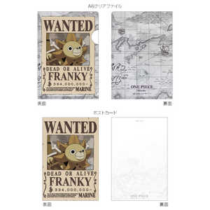 ジェイエム ONEPIECE新手配書 A6クリアファイル&ポストカードセット フランキー OP24TPC08 ジェイエム ONEPIECE新手配書 A6クリアファイル&ポストカードセット フランキー OP24TPC08