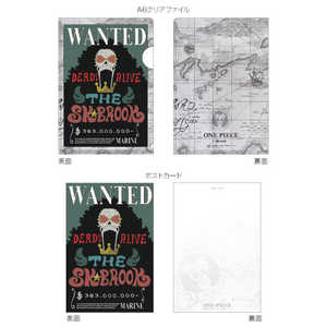 ジェイエム ONEPIECE新手配書 A6クリアファイル&ポストカードセット ブルック OP24TPC09 ジェイエム ONEPIECE新手配書 A6クリアファイル&ポストカードセット ブルック OP24TPC09