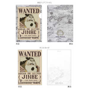 ジェイエム ONEPIECE新手配書 A6クリアファイル&ポストカードセット ジンベエ OP24TPC10 ジェイエム ONEPIECE新手配書 A6クリアファイル&ポストカードセット ジンベエ OP24TPC10