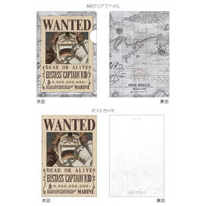 ジェイエム ONEPIECE新手配書 A6クリアファイル&ポストカードセット キッド OP24TPC14 ジェイエム ONEPIECE新手配書 A6クリアファイル&ポストカードセット キッド OP24TPC14