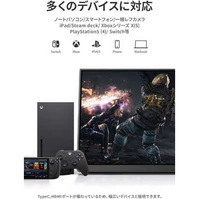 EHOMEWEI USB-C接続 PCモニター モバイルモニター Lシリーズ