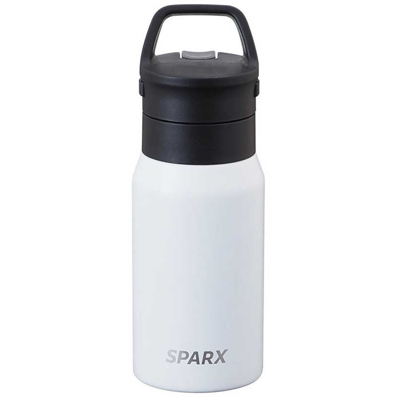 アトラス アトラス 真空断熱炭酸用ボトル 370ml SPARX ［炭酸対応］ ASO-370WH ASO-370WH