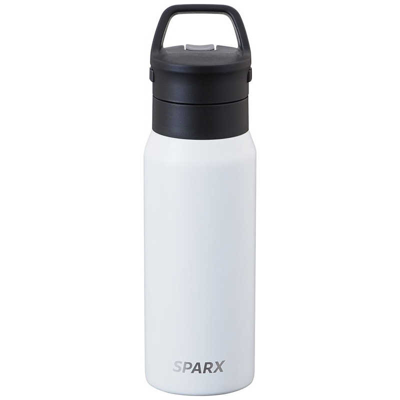 アトラス アトラス 真空断熱炭酸用ボトル 530ml SPARX ［炭酸対応］ ASO-530WH ASO-530WH