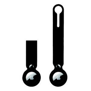 アイキューラボ Air Tag PUロングホルダー ブラック IQ-ART-LPUR-BK アイキューラボ Air Tag PUロングホルダー ブラック IQ-ART-LPUR-BK
