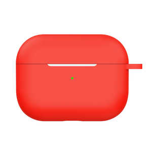 アイキューラボ AirPods Pro (第2世代) カラビナ付きシリコンケース レッド APP2SLRD アイキューラボ AirPods Pro (第2世代) カラビナ付きシリコンケース レッド APP2SLRD