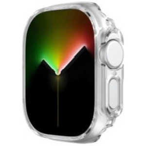 アイキューラボ Apple Watch Ultra (49mm)用 PCカバー クリア AW-PC49-CL
