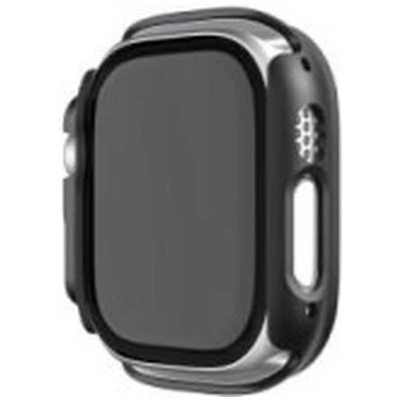 アイキューラボ アイキューラボ Apple Watch Ultra (49mm)用 PCカバー ブラック AW-PC49-BK AW-PC49-BK