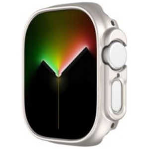 アイキューラボ Apple Watch Ultra (49mm)用 PCカバー スターライト AW-PC49-ST