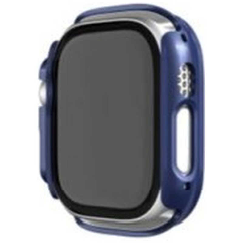 アイキューラボ アイキューラボ Apple Watch Ultra (49mm)用 PCカバー ブルー AW-PC49-BL AW-PC49-BL