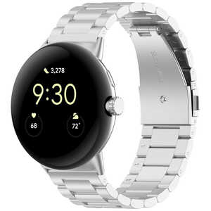 アイキューラボ Google Pixel Watch ステレンスバンド シルバー IQPWSTSV