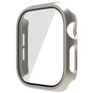アイキューラボ AppleWatch 46mm 液晶ガラス付き PCカバー スターライト AW-GLPC46-ST アイキューラボ AppleWatch 46mm 液晶ガラス付き PCカバー スターライト AW-GLPC46-ST