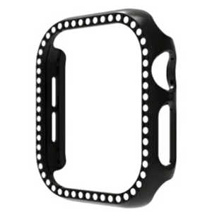 アイキューラボ AppleWatch 46mm 液晶ガラス付き PCカバー ストーン ブラック AW-GLPCS46-BK アイキューラボ AppleWatch 46mm 液晶ガラス付き PCカバー ストーン ブラック AW-GLPCS46-BK