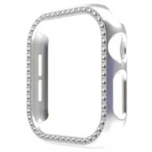 アイキューラボ AppleWatch 42mm 液晶ガラス付き PCカバー ストーン シルバー AW-GLPCS42-SV アイキューラボ AppleWatch 42mm 液晶ガラス付き PCカバー ストーン シルバー AW-GLPCS42-SV