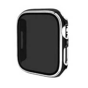アイキューラボ Apple Watch Series10 42mm 液晶プライバシーガラス付PCカバー ゴールドライン/ブラック AW-006C42-GBK アイキューラボ Apple Watch Series10 42mm 液晶プライバシーガラス付PCカバー ゴールドライン/ブラック AW-006C42-GBK