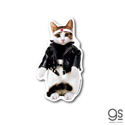 ゼネラルステッカー ダイカットビニールステッカー なめ猫