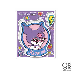 ゼネラルステッカー ハーフカットステッカー サンリオキャラクターズ クロミ LCS-1323 ゼネラルステッカー ハーフカットステッカー サンリオキャラクターズ クロミ LCS-1323