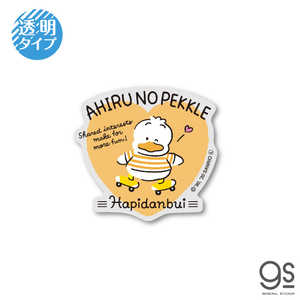 ゼネラルステッカー クリアステッカー はぴだんぶい ペックル LCS-1332