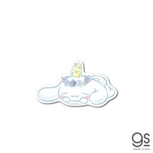 ゼネラルステッカー ダイカットミニステッカー シナモロール おひるね LCS-1468