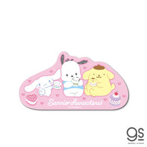 ゼネラルステッカー ダイカットビニールステッカー シナモロール トゥンカロン LCS-1471