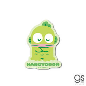 ゼネラルステッカー ダイカットビニールステッカー ハンギョドン 黄緑 LCS-1488