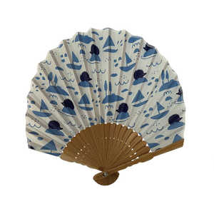 MOZ 扇子 MARINE/white ENFAN MOZ 扇子 MARINE/white ENFAN