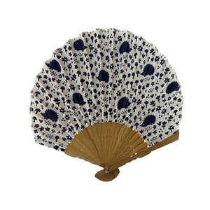 MOZ 扇子 FLOWER/navy ENFAN MOZ 扇子 FLOWER/navy ENFAN