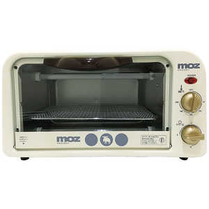 アンファンス オーブントースター moz 875W/食パン２枚 ホワイト EF-LC31WH